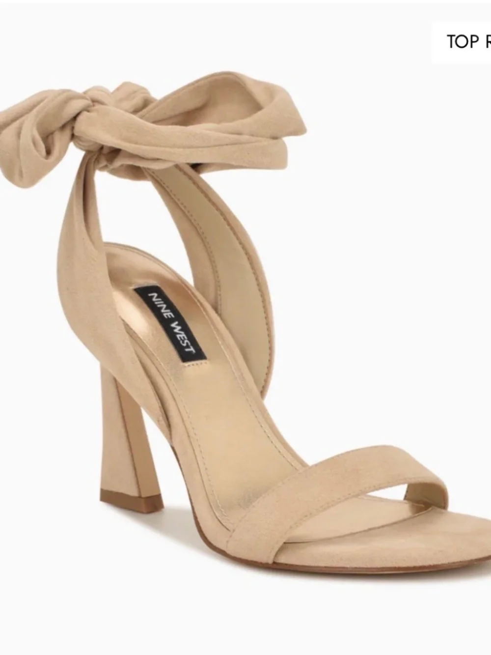Brand new - Strapped Suede Heel Sandals